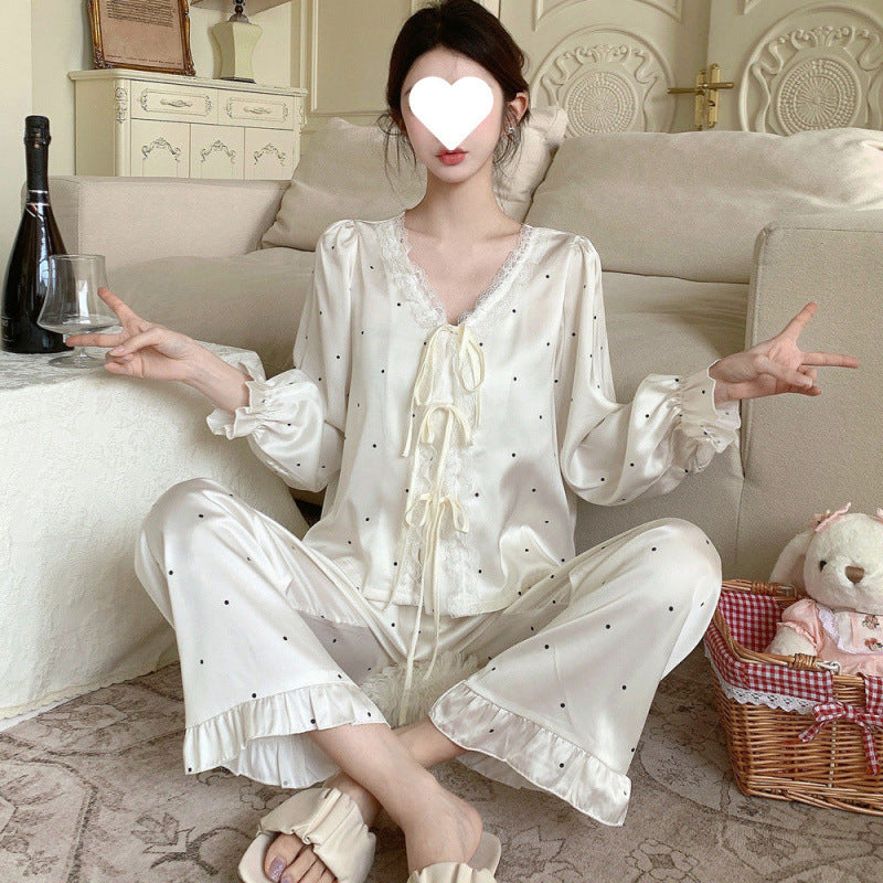 Dame Elegant Loungewear Sæt Stilla