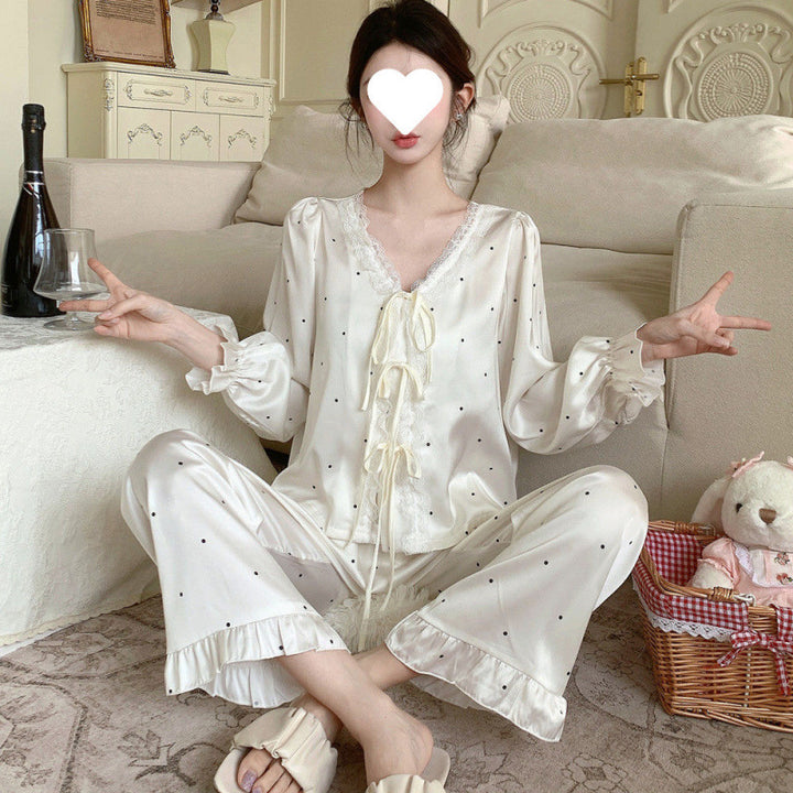 Dame Elegant Loungewear Sæt Stilla