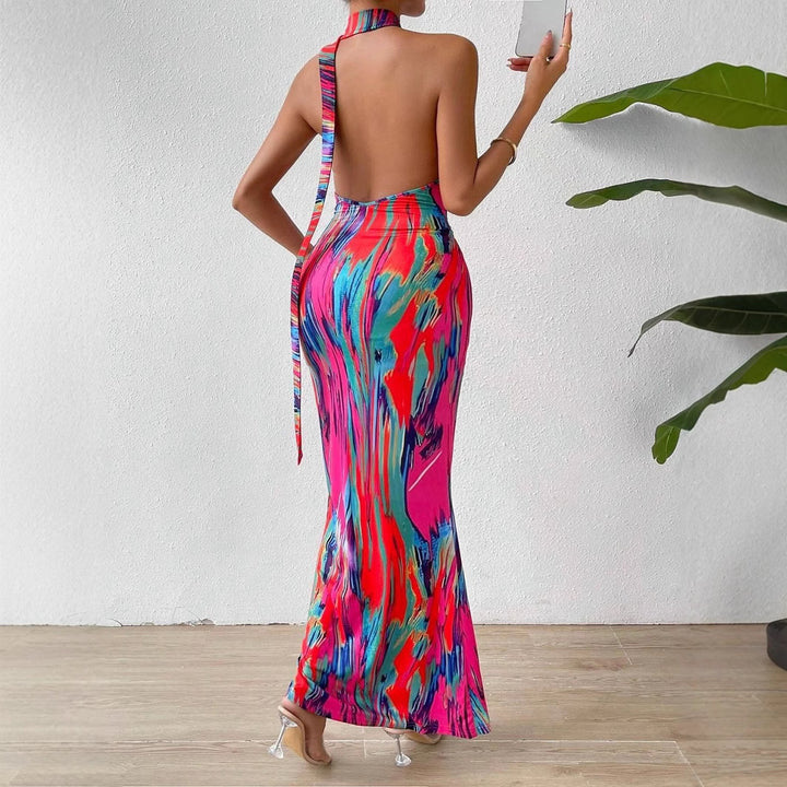 Dame Højkrave Bodycon Maxikjole Stilla