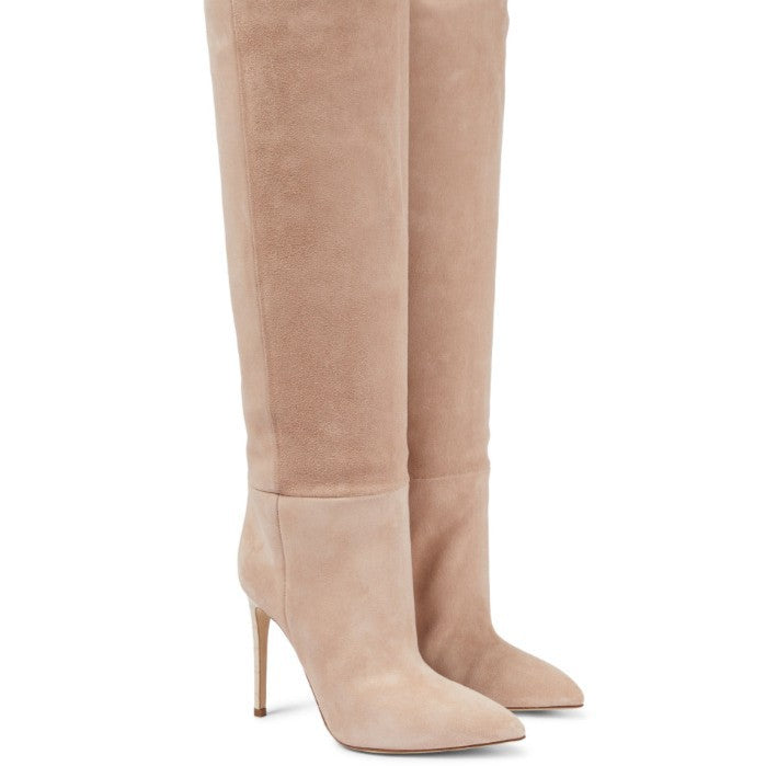 Femme Over-the-Knee Suedette Stiletto Støvler Stilla