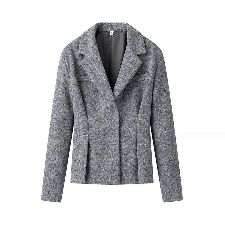 Dame blazer nederdel-sæt med elegant snit og klassiske detaljer Stilla
