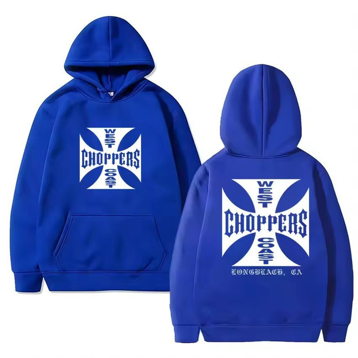 Kvinders hoodie med iøjnefaldende grafisk print og behagelig pasform Skovae