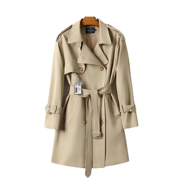 Dame Mode Trench Coat med Oversized Skæring Stilla