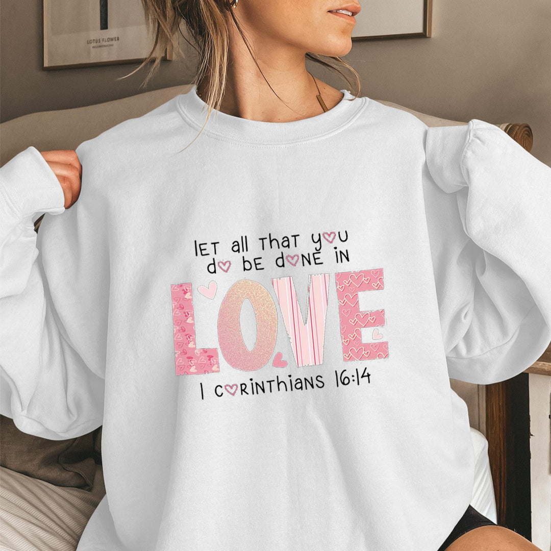 Kvinders sweatshirt med inspirerende print og komfortabel pasform Stilla
