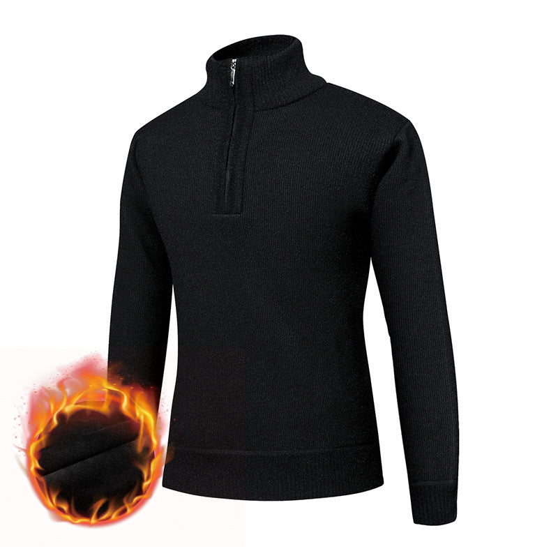 Herre Thermo Zip-Up Pullover Stilla