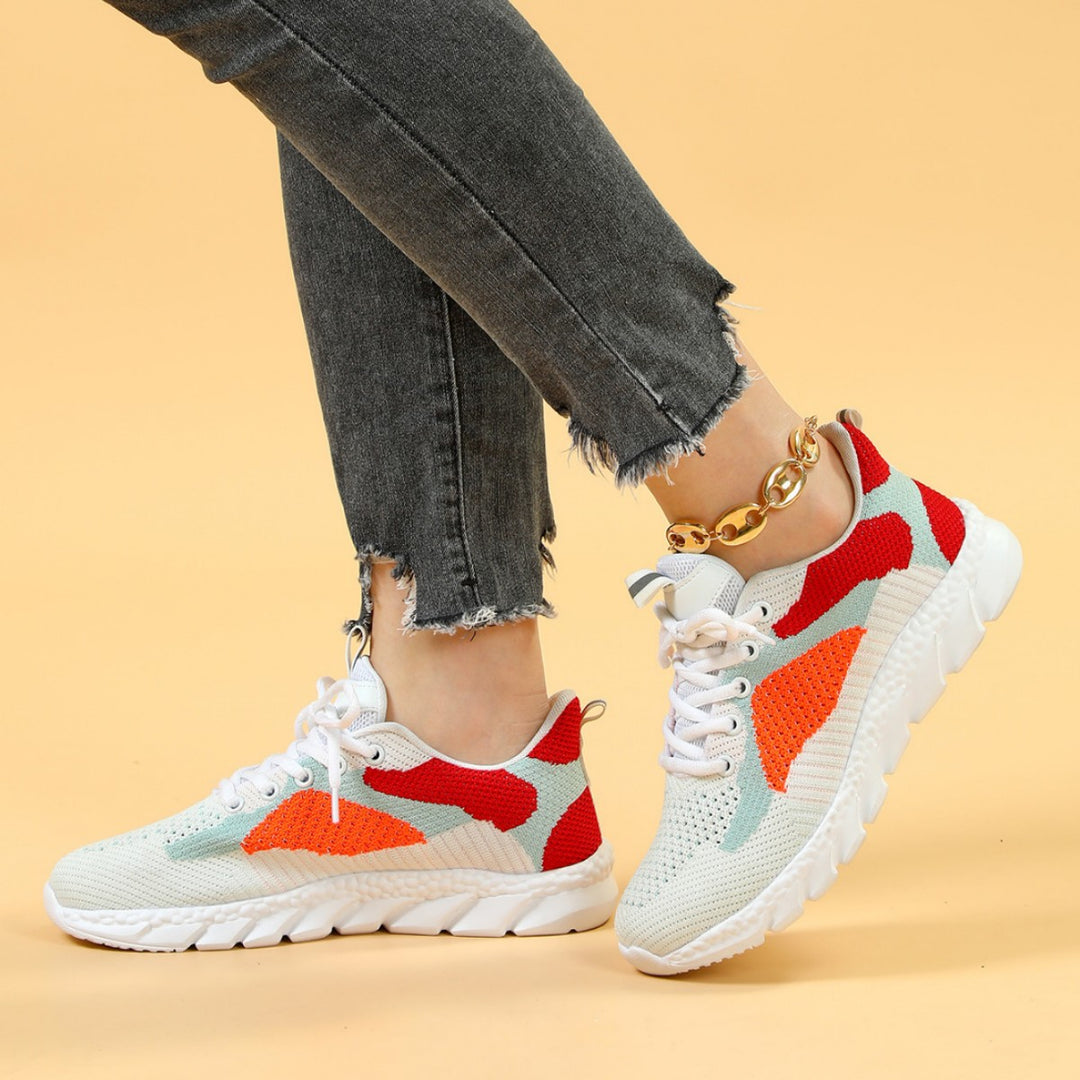 Dame Åndbare Fritidssneakers med innovativ sålekonstruktion Stilla