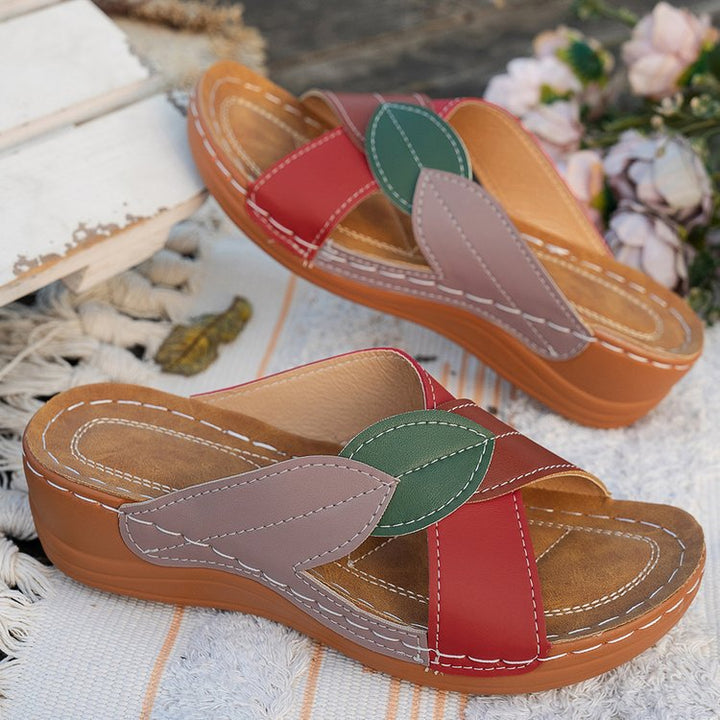 Dame Komfortable og stilfulde sandaler med elegant remdesign Stilla