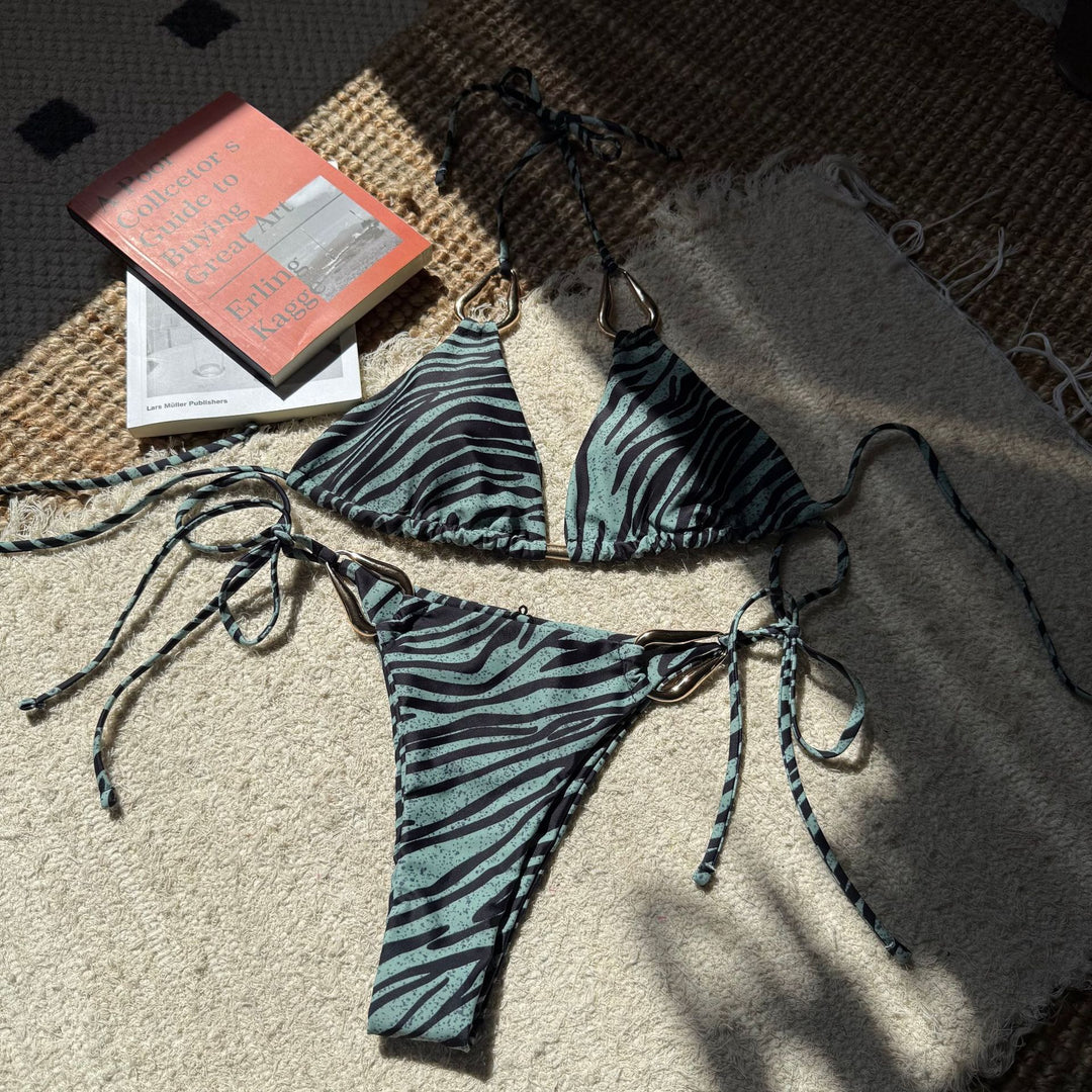 Dame Triangel-Bikini-Sæt Stilla