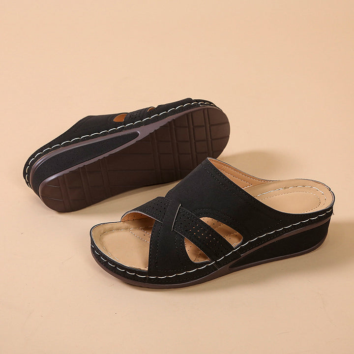 Dame Wedge-sandaler med ergonomisk sål og moderne snit Stilla