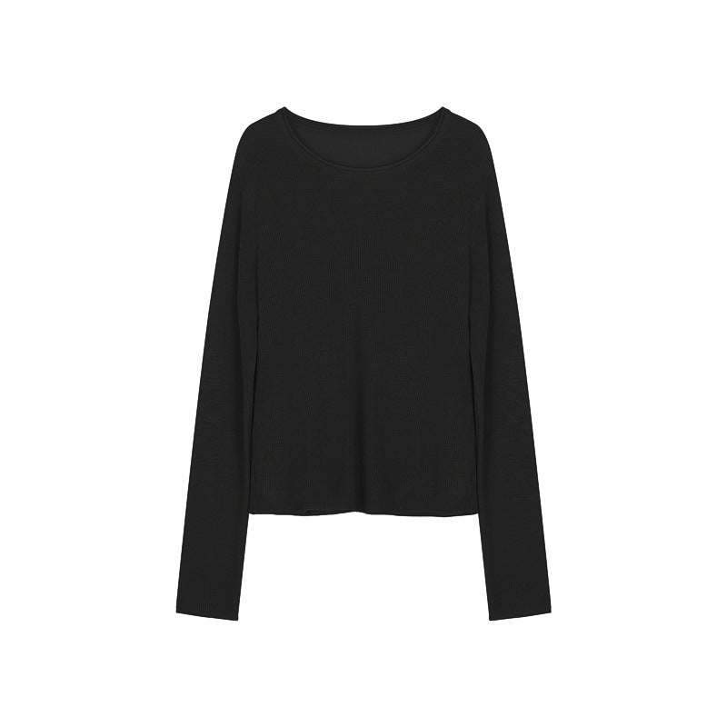 Dame afslappet sweater med elegant skæring og fin struktur Stilla