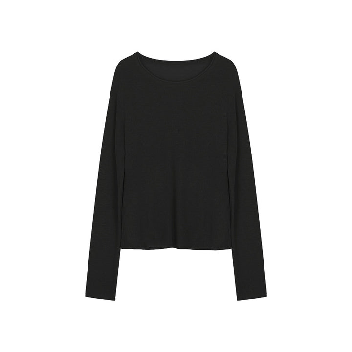 Dame afslappet sweater med elegant skæring og fin struktur Stilla