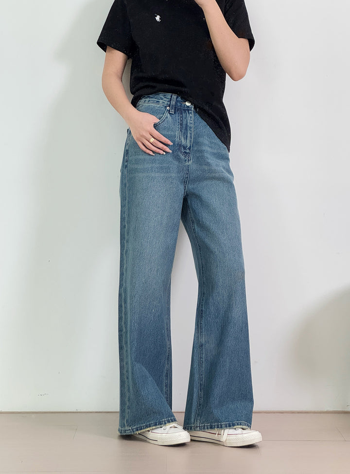 Dame Vidde Denim-Bukser Stilla
