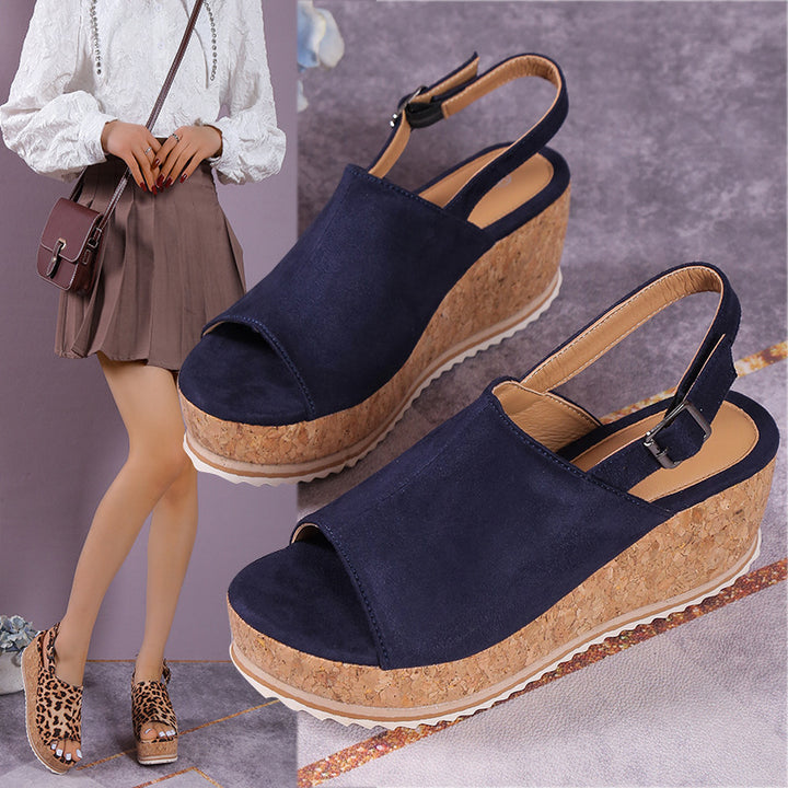 Dame Wedge Sandaler Stilla
