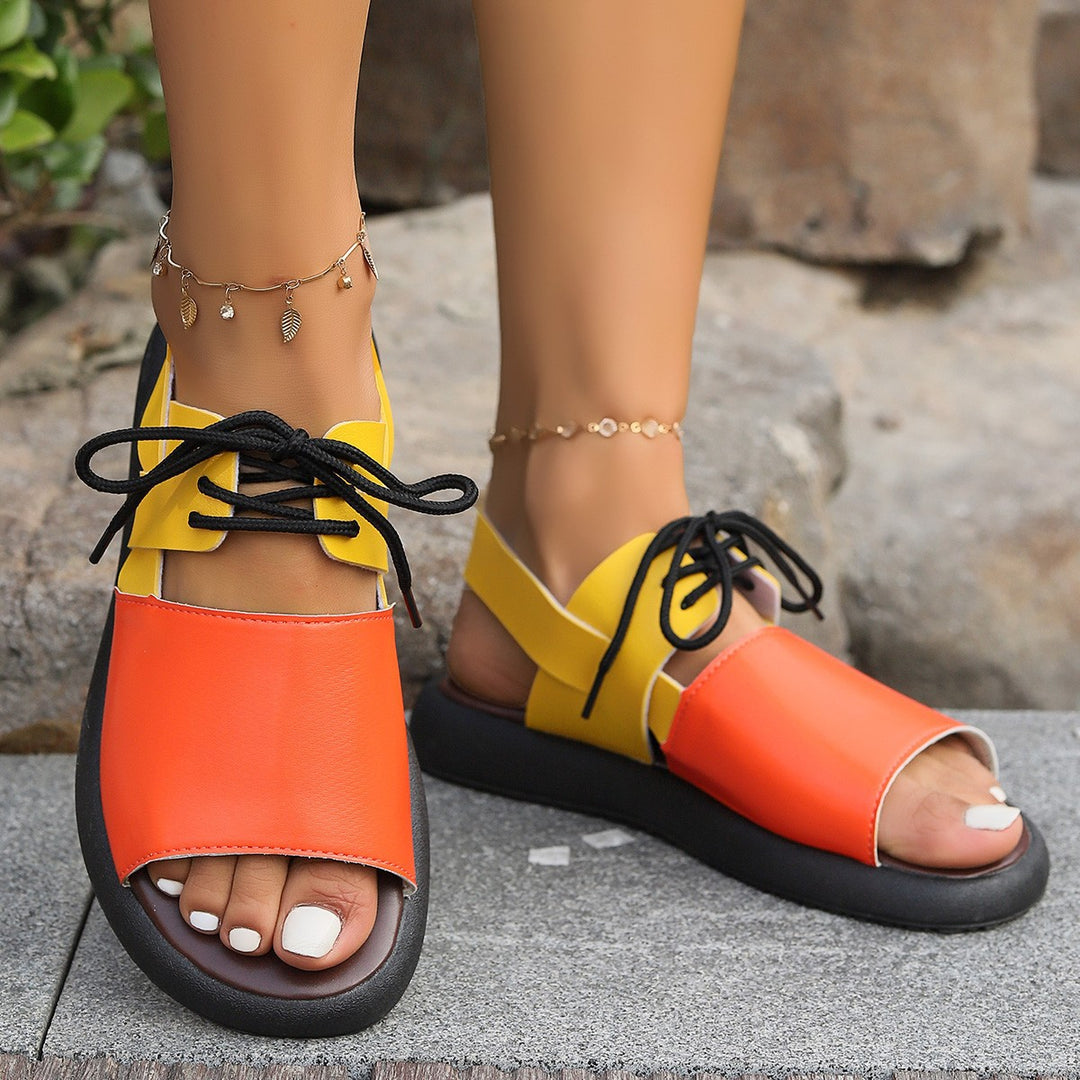 Dame Komfortable Sandaler med innovativt remdesign og fleksibel sål Stilla