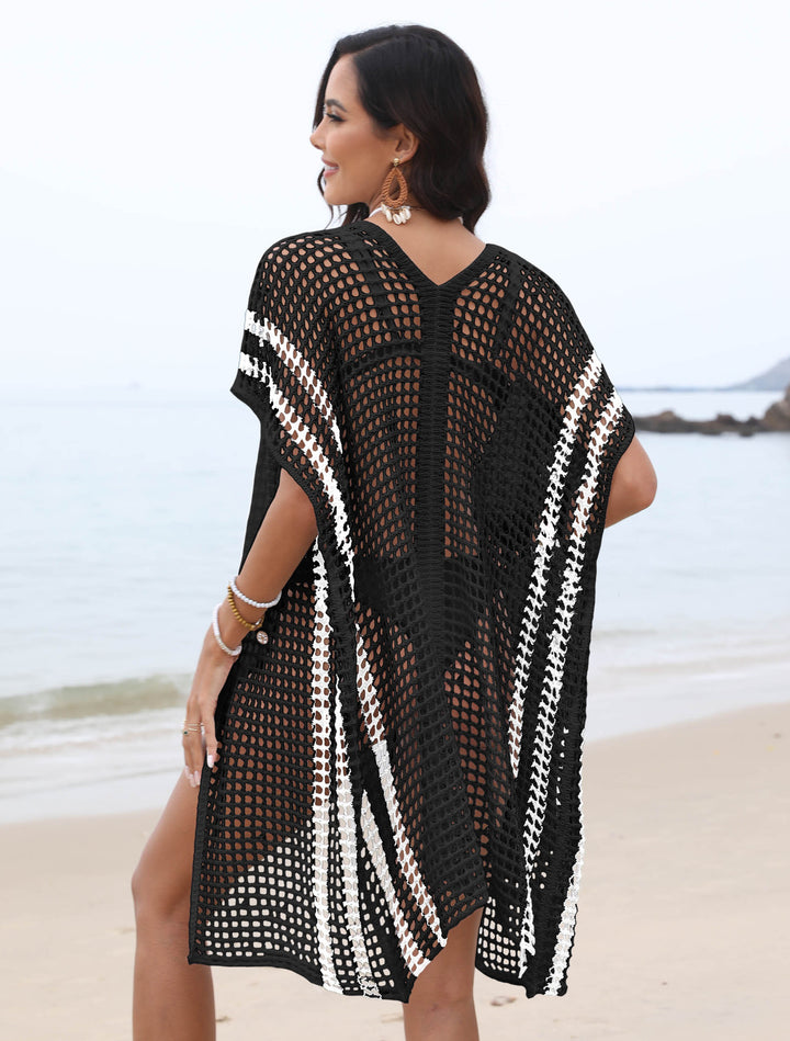 Dame Mesh Strandovertræk Kaftan Stilla