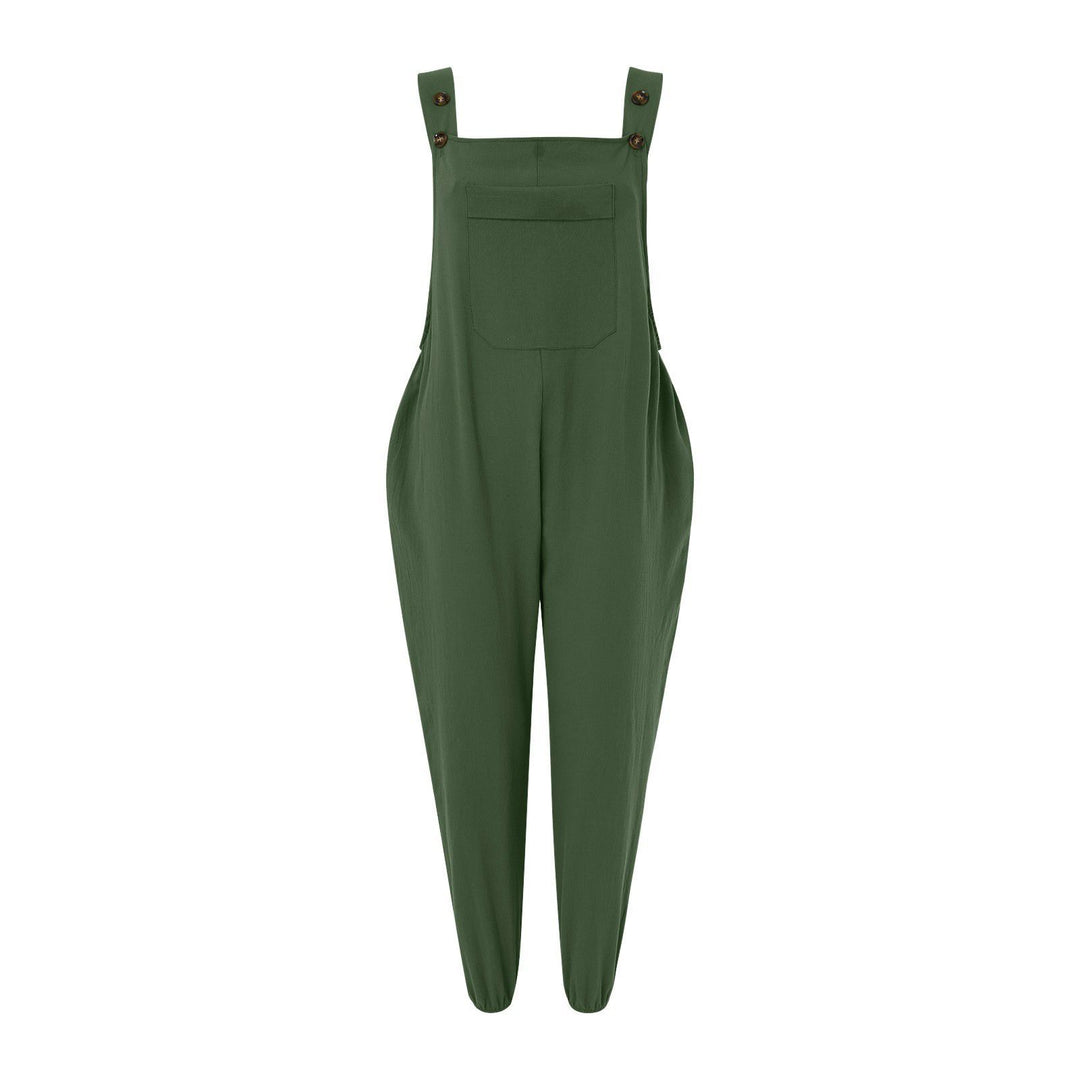 Dame stilfulde overalls med lommer Stilla