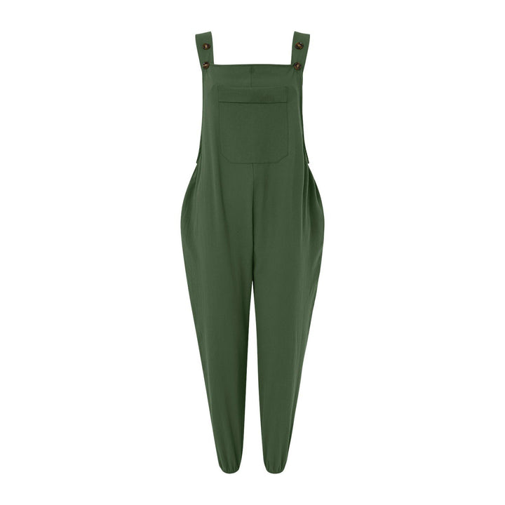 Dame stilfulde overalls med lommer Stilla