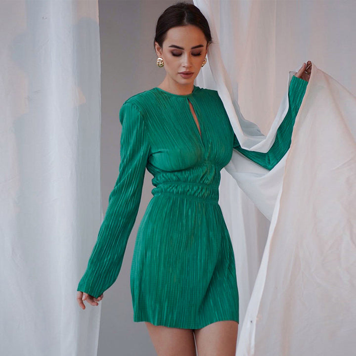 Dame Minikjole med elegant vildesign og raffinerede ruffles detaljer Stilla