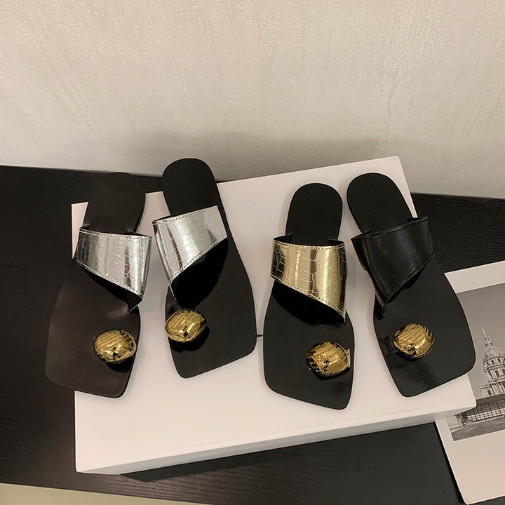 Dame Mode Sandaler med unikt Glitter-detail Stilla