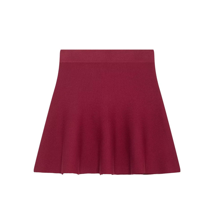 Femme Udskaffet Strikket Mini Nederdel Stilla