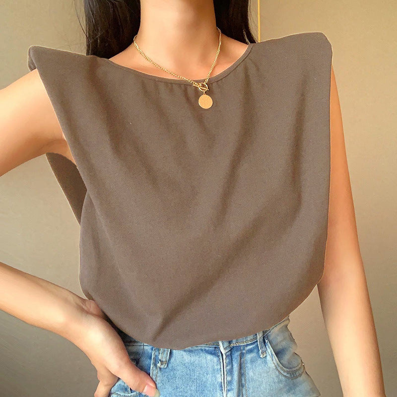Damer Fashion Top med skulderfri design og trendy snit Stilla