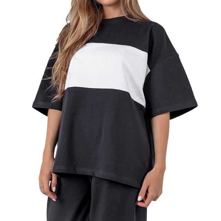 Dame afslappet sportssæt med oversized top og behagelige joggingbukser Stilla