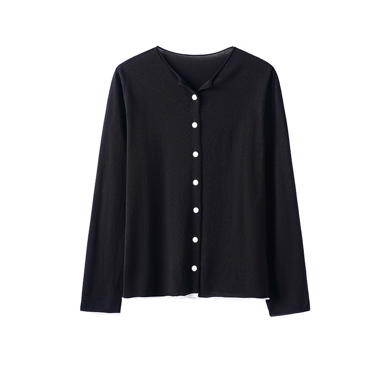 Femme Knap-Cardigan Stilla