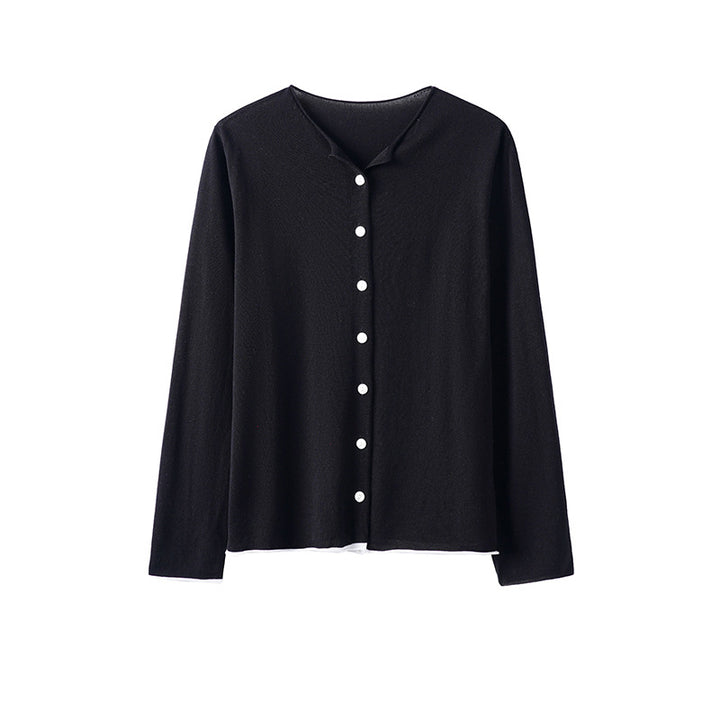 Femme Knap-Cardigan Stilla