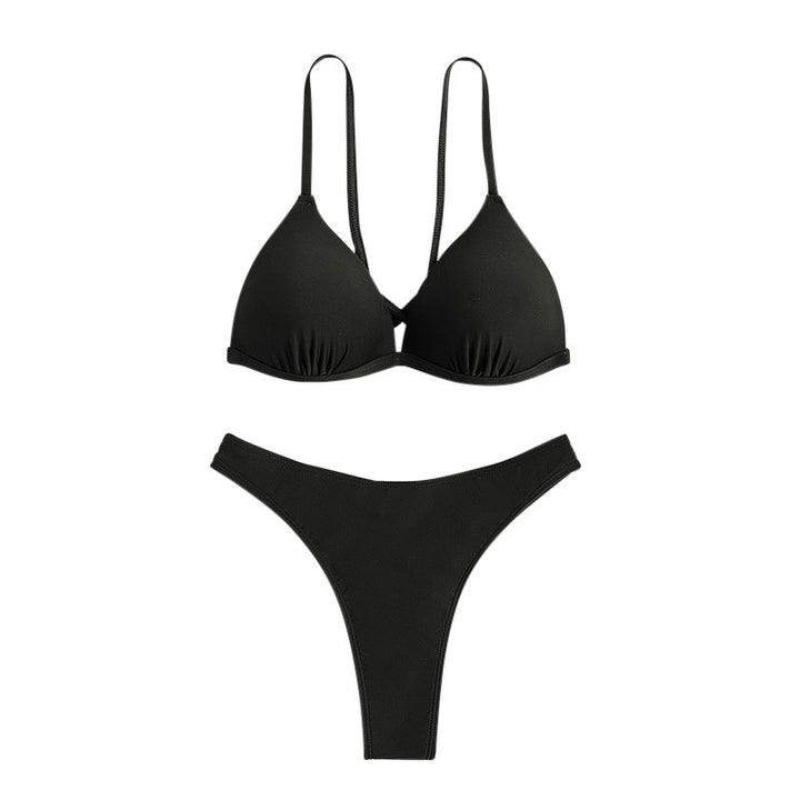 Dame justerbart trekantet bralette bikini top Stilla