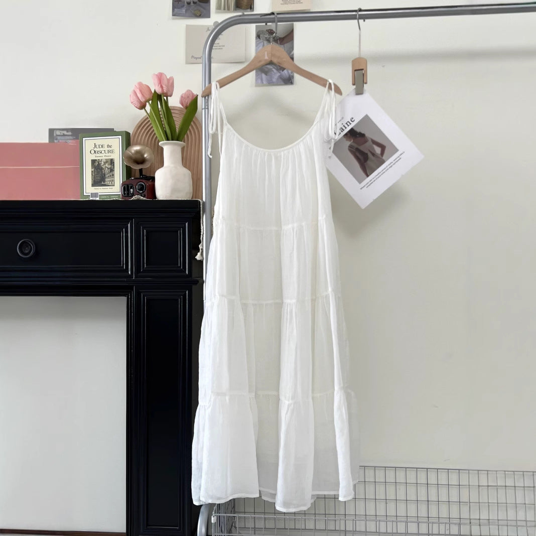 Femme Bohemian Gestufte Maxikjole Stilla