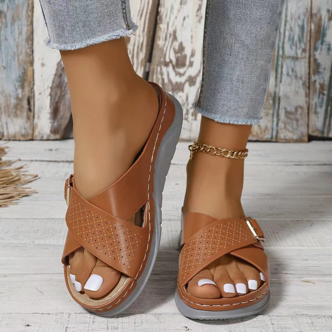 Dame Stylish Casual Rutsjesandaler Stilla