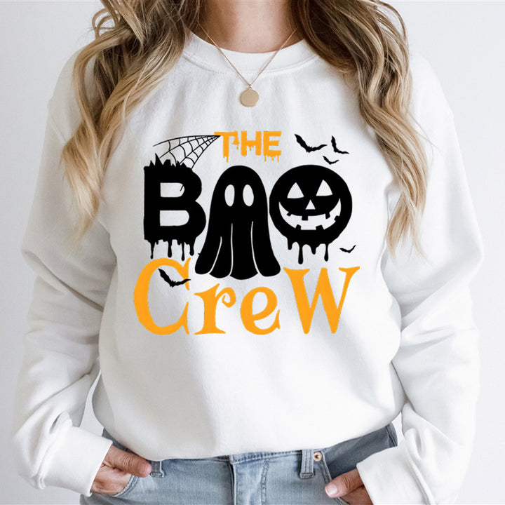 Kvinders sweatshirt med Halloween-tema og kreativ grafisk tryk Stilla