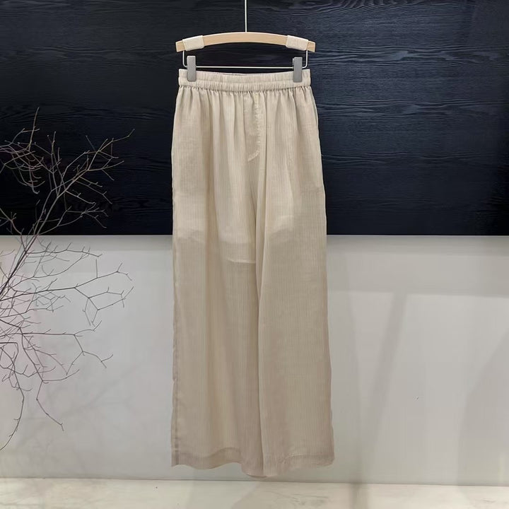 Femme Let Bred Bukser Stilla