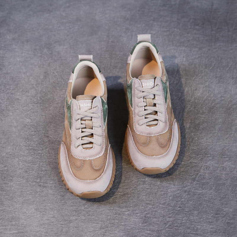 Dame Fritid Syntetiske Snørresneakers med let design Stilla