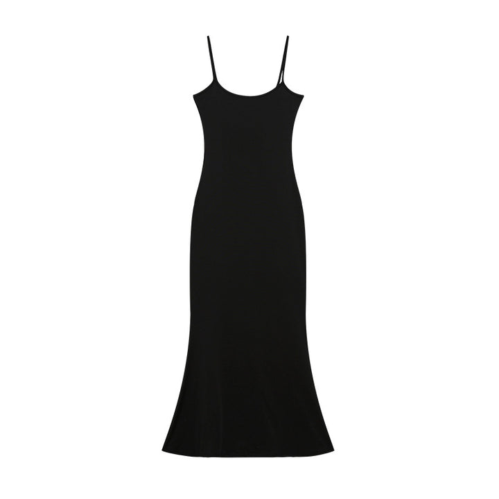Dame Elegant Slip Maxi Kjole Stilla