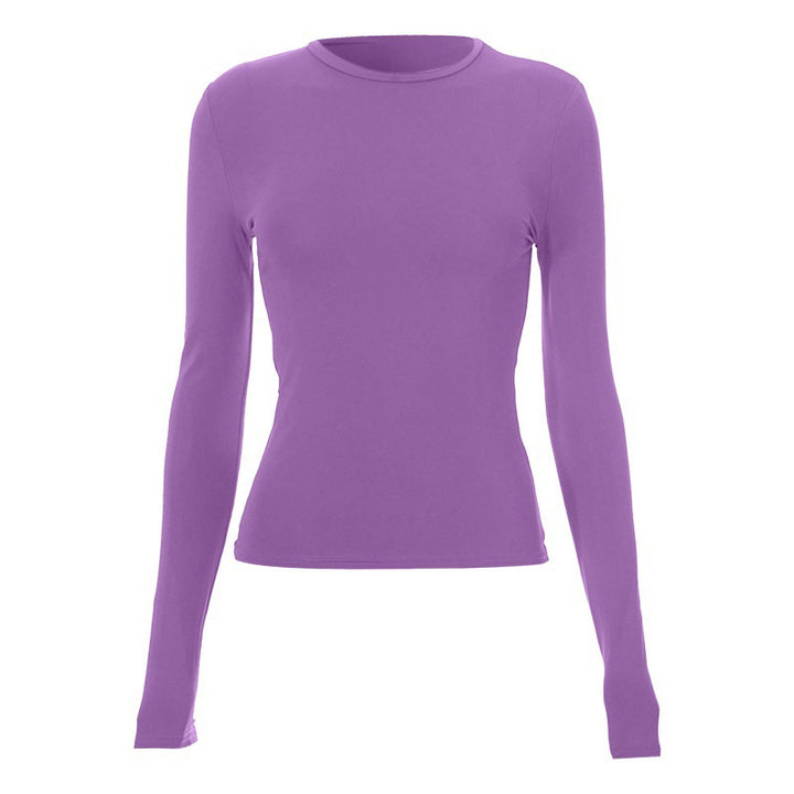 Femme Sømløs Langærmet Workout Top Stilla