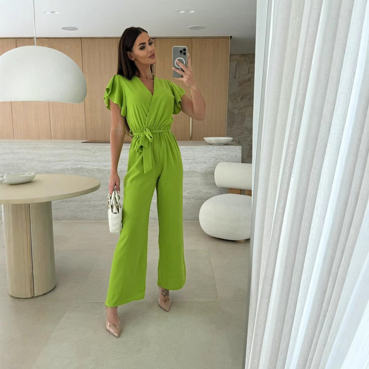 Damer Elegant Vareflettet Overall Stilla