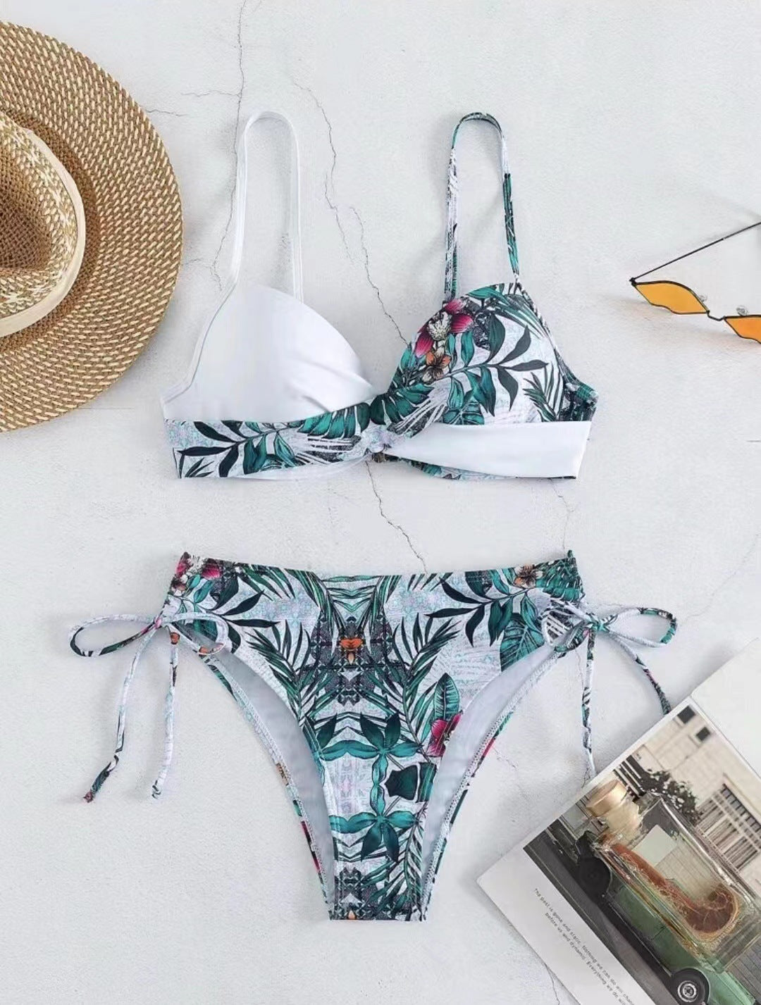 Dame Farverig mønstret Bikini Stilla