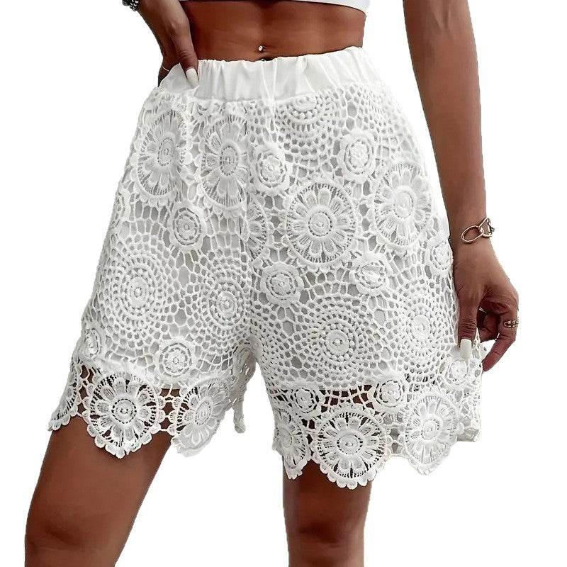 Dame Spidseshorts med elastisk talje Skovae
