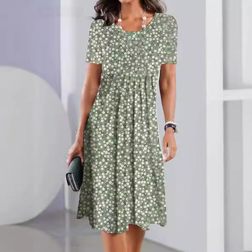 Dame Etuikjole med elegante blomsterdesign Stilla