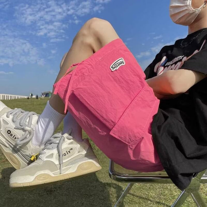 Herre casual Cargo-shorts med praktisk snit og sidelommer Stilla