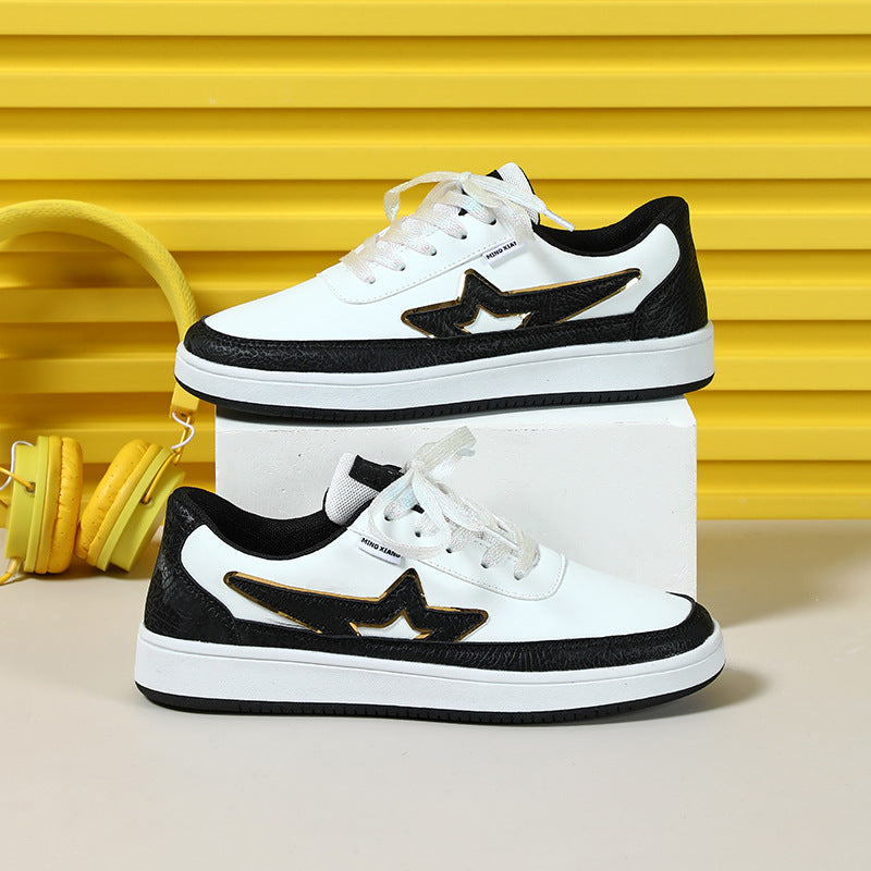 Dame klassiske sneakers med elegant accentsmykning Stilla