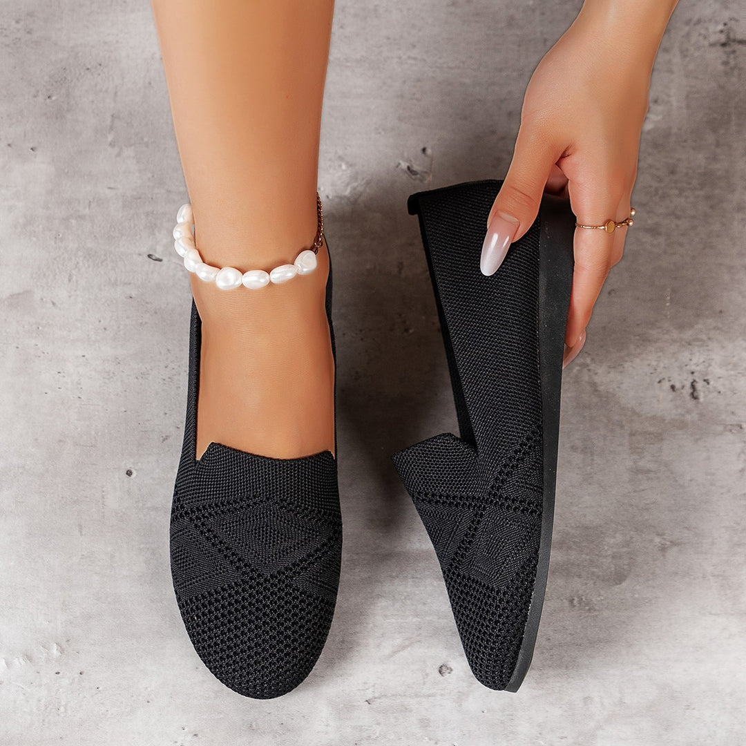 Dame Åndbar Slip-On Ballerinas med fleksibel sål Stilla