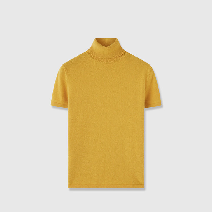 Dame elegant og komfortabel T-shirt med stående krave Stilla