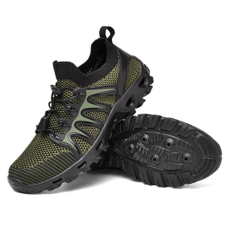 Herrer Let Mesh Aqua Sneakers Stilla