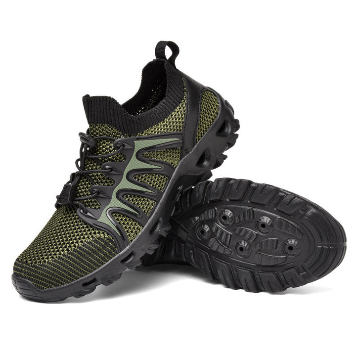 Herrer Let Mesh Aqua Sneakers Stilla