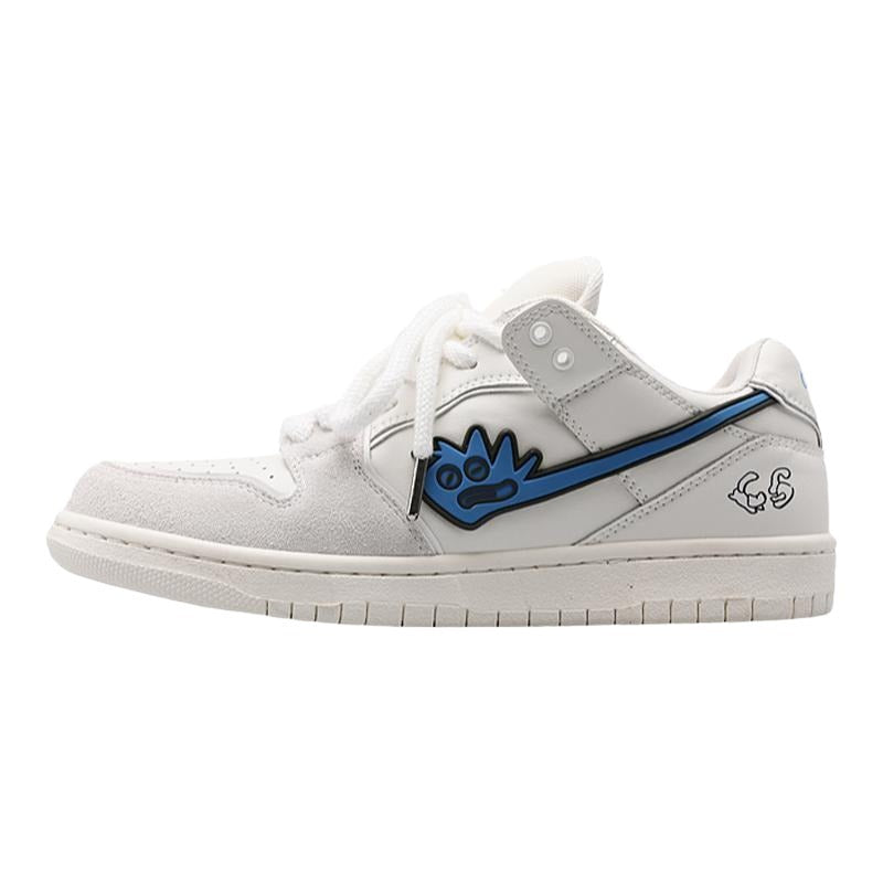 Dame Sporty Sneakers med stilfuldt cartoontryk og åndbart overfladestruktur Stilla