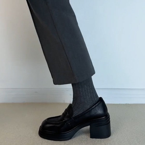 Kvinder Chunky-blokhæl-sandaler med unikt design Stilla