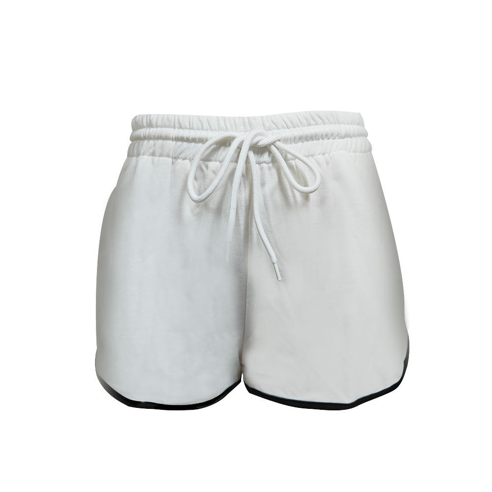 Dame Sporty Shorts med elastisk talje og snor Stilla