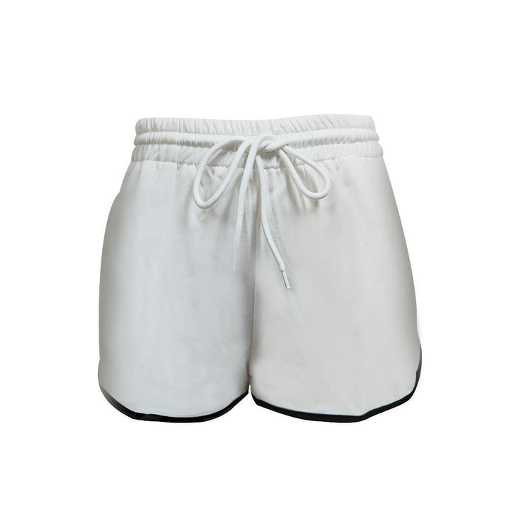 Dame Sporty Shorts med elastisk talje og snor Stilla